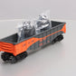 Lionel 6-26677 O Long Island RR Gondola w/ Canisters LN