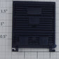 Lionel 9748-12 Glossy Dark Blue 5-Panel Boxcar Door with Door Guides