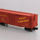 Lionel 6-27227 O Gauge Union Pacific PS-1 Boxcar #100306