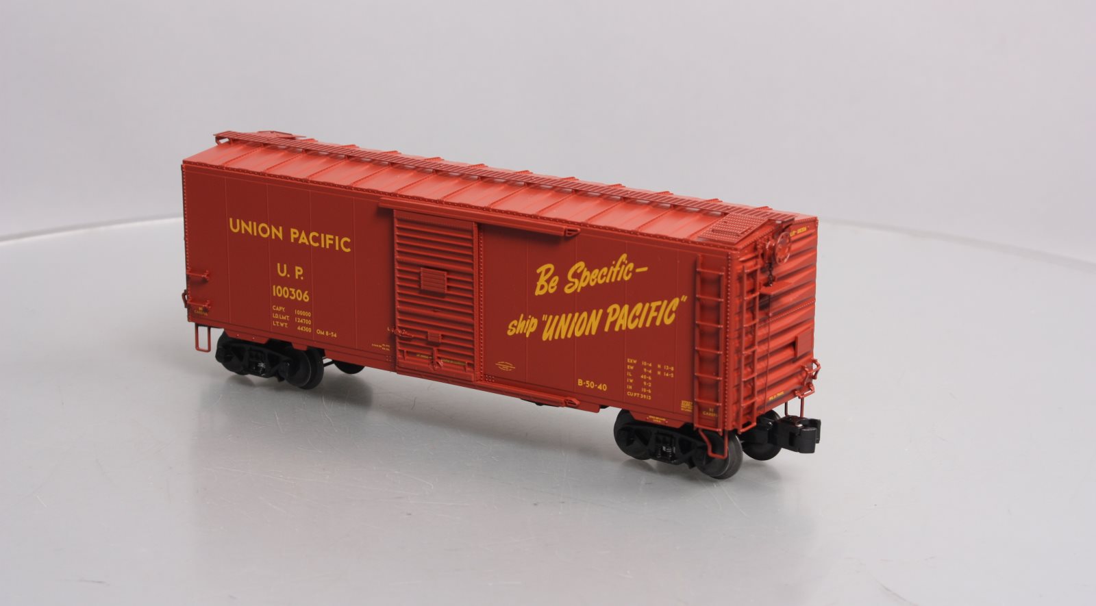 Lionel 6-27227 O Gauge Union Pacific PS-1 Boxcar #100306