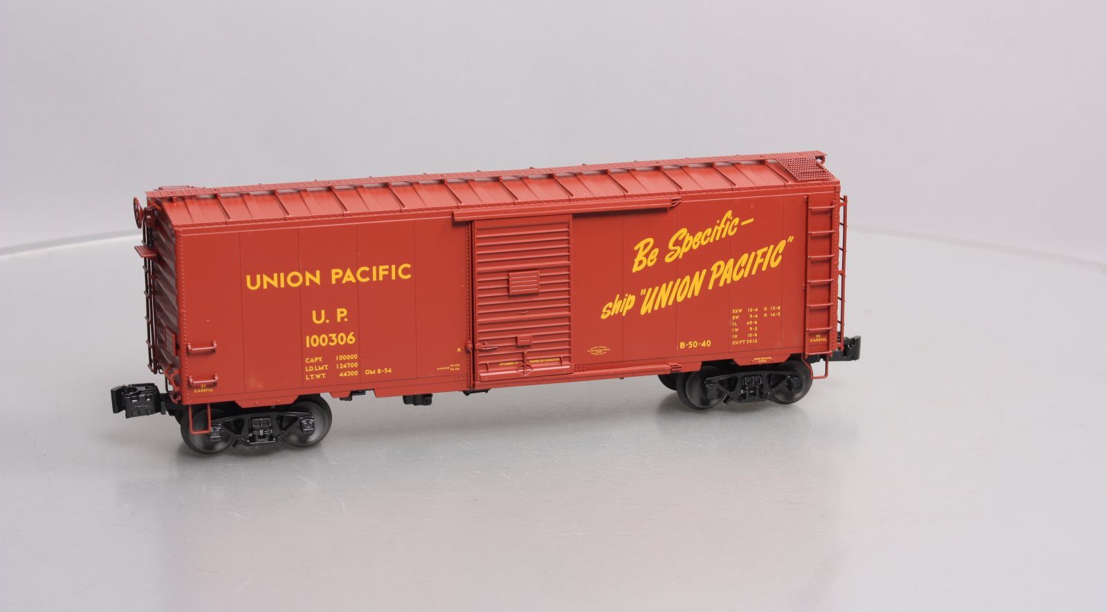 Lionel 6-27227 O Gauge Union Pacific PS-1 Boxcar #100306