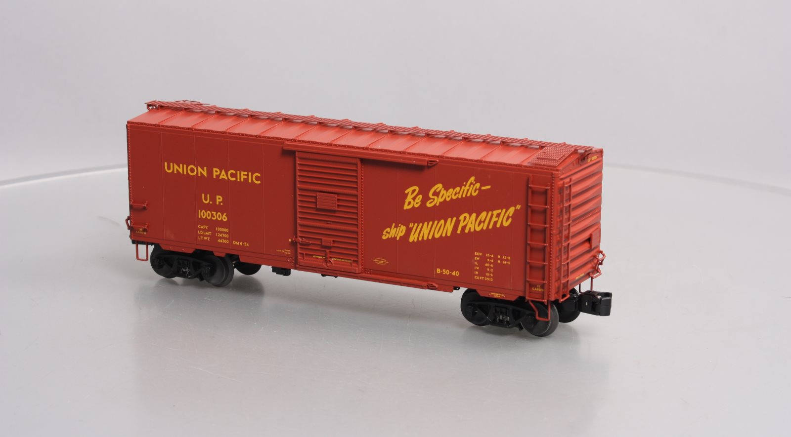 Lionel 6-27227 O Gauge Union Pacific PS-1 Boxcar #100306