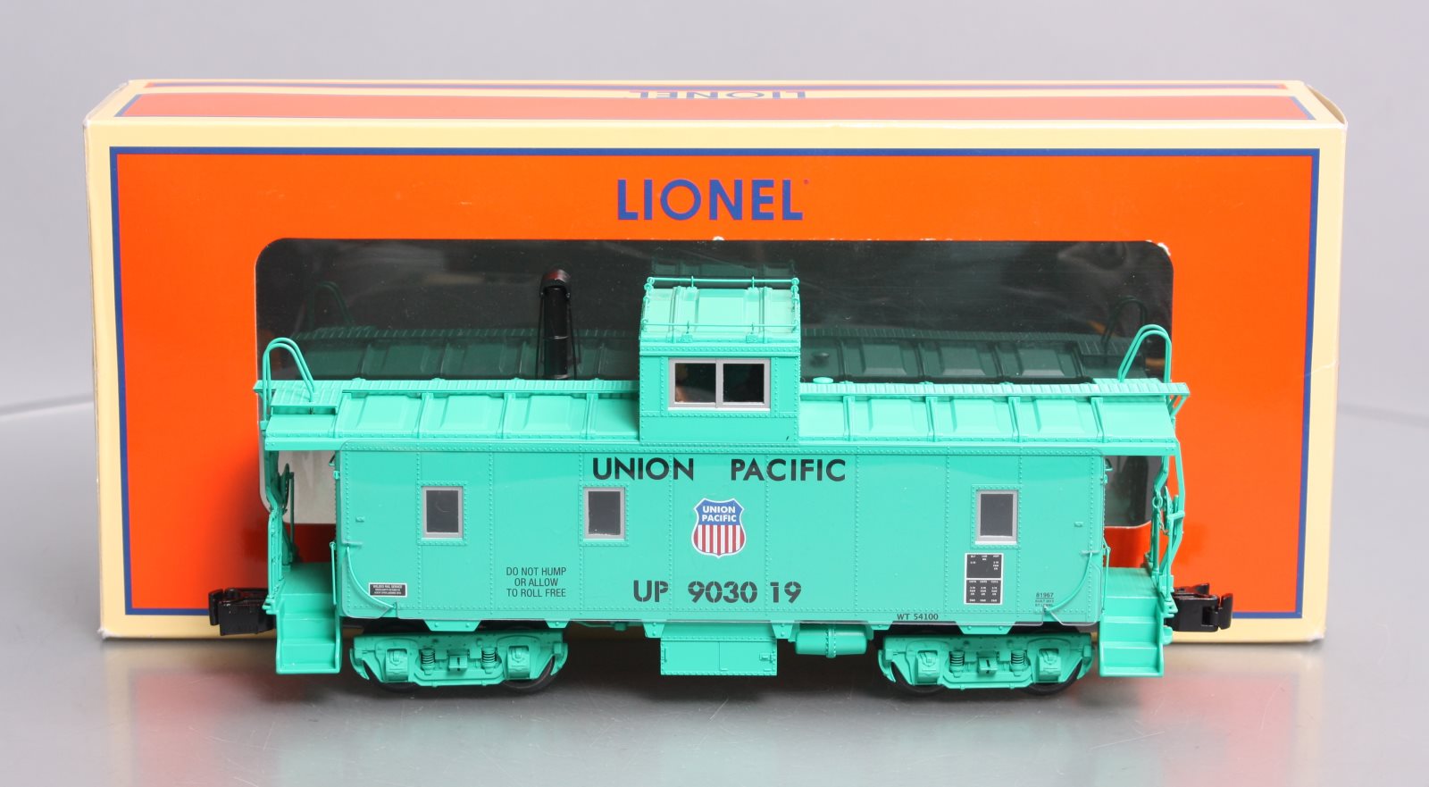 Lionel 6-81967 O Union Pacific Scale Ca-4 Maintenance Of Way Caboose #903019