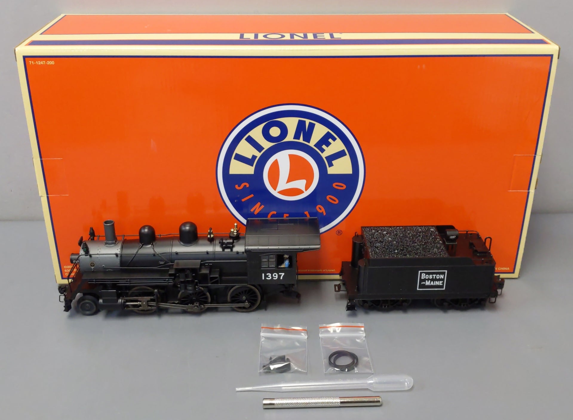 Lionel 6-84069 O Scale BTO Boston & Maine Legacy 2-6-0 Steam Locomotive #1397
