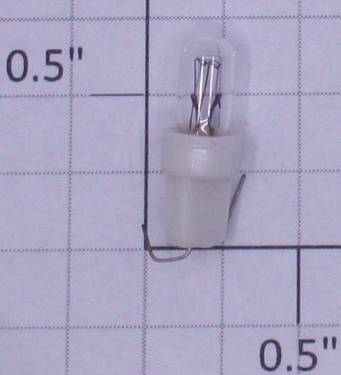 MTH CI-0000009 O Gauge RailKing Rugged 18V Plastic Base Passenger Car Light Bulb