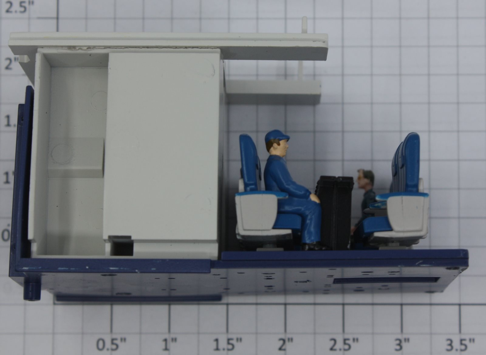 Lionel 15531-27 #3203 Acela Coach Rear Section Interior