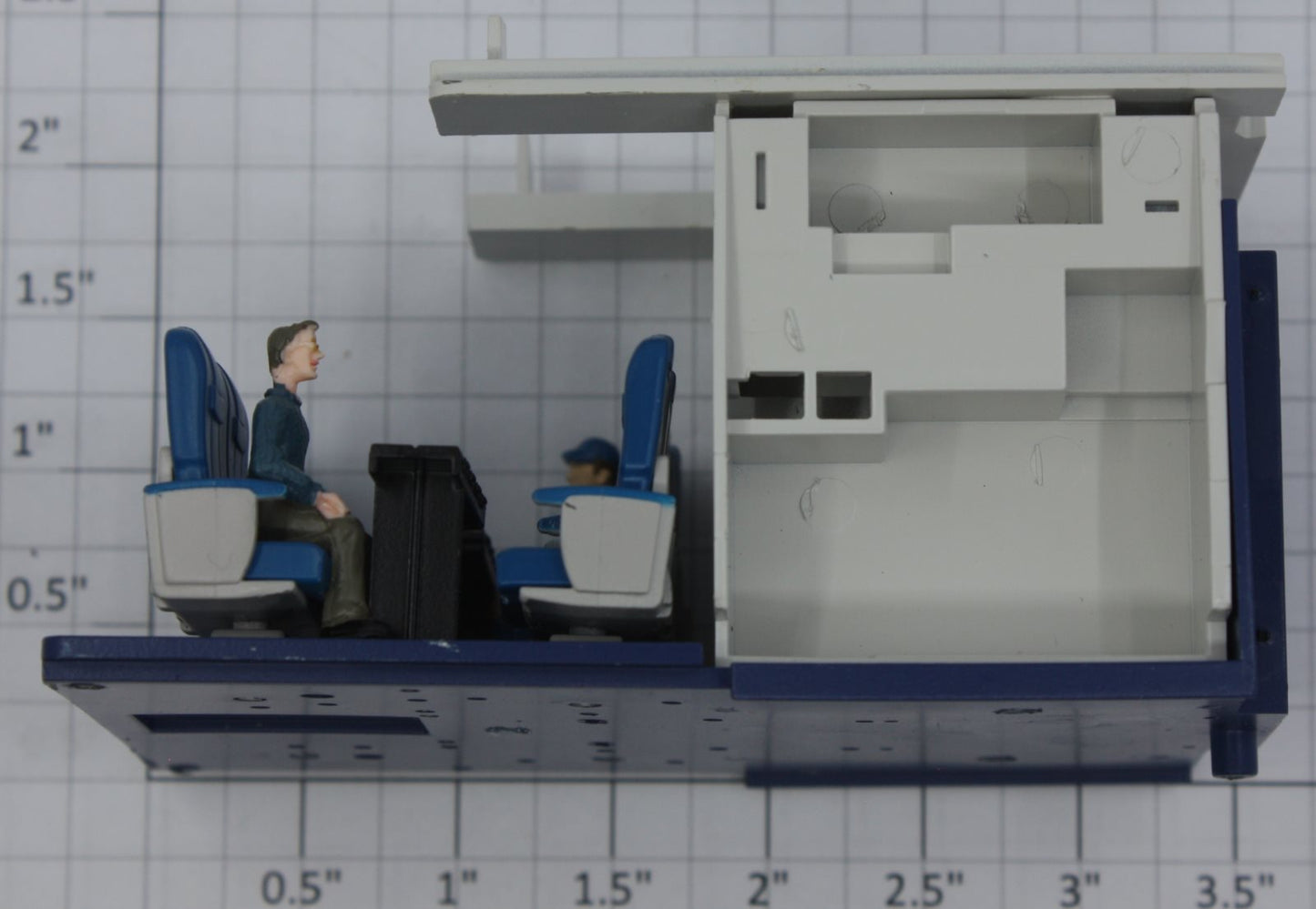 Lionel 15531-27 #3203 Acela Coach Rear Section Interior