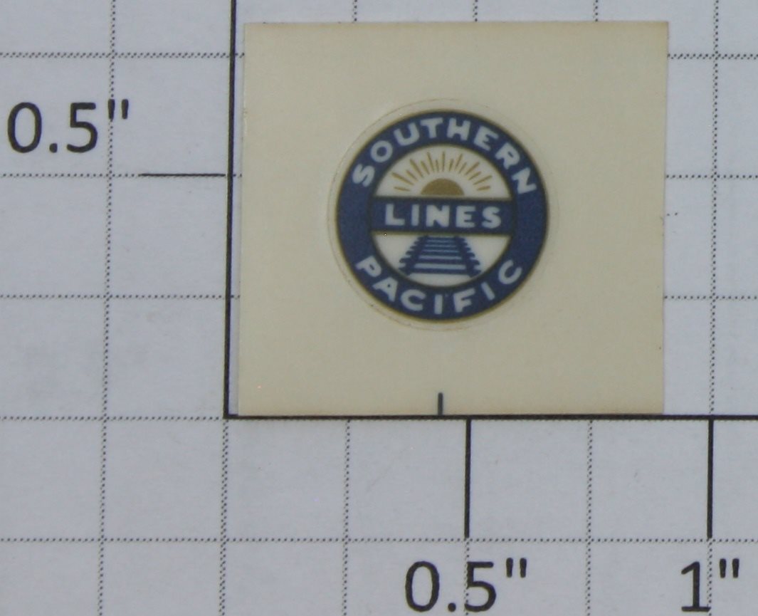 Lionel 19026-10 Southern Pacific Observation Car Sticker Decal