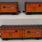 Lionel 6-81908 O Pacific Fruit Express Steel-Side 3-Car Reefer Set
