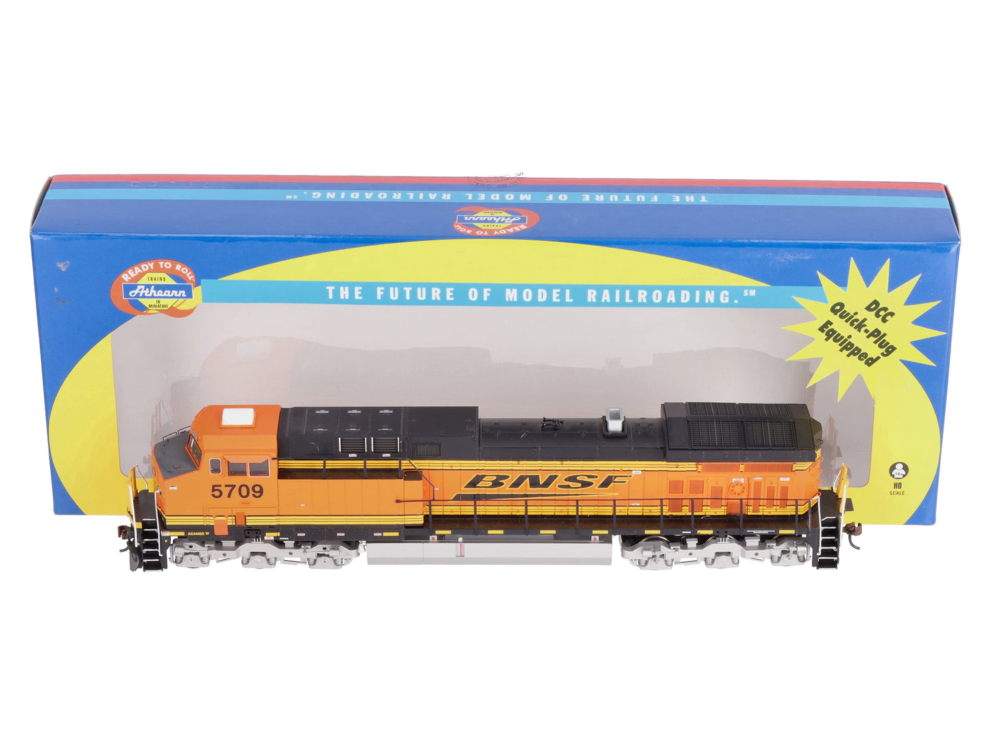 Athearn 77641 HO Scale BNSF/Wedge RTR AC4400 Diesel Locomotive #5709