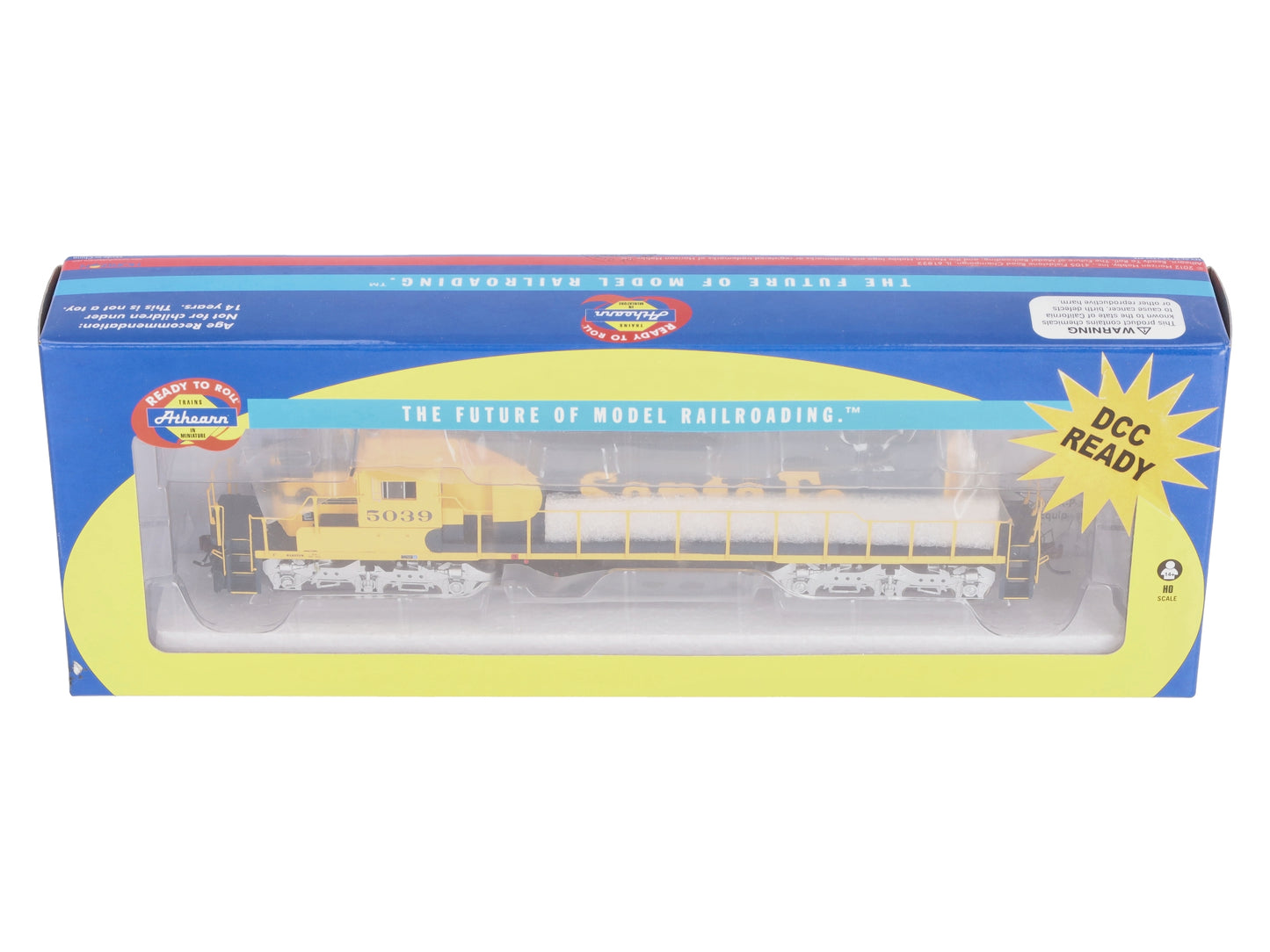 Athearn 98267 HO Scale Santa Fe SD40-2 Diesel Locomotive #5039