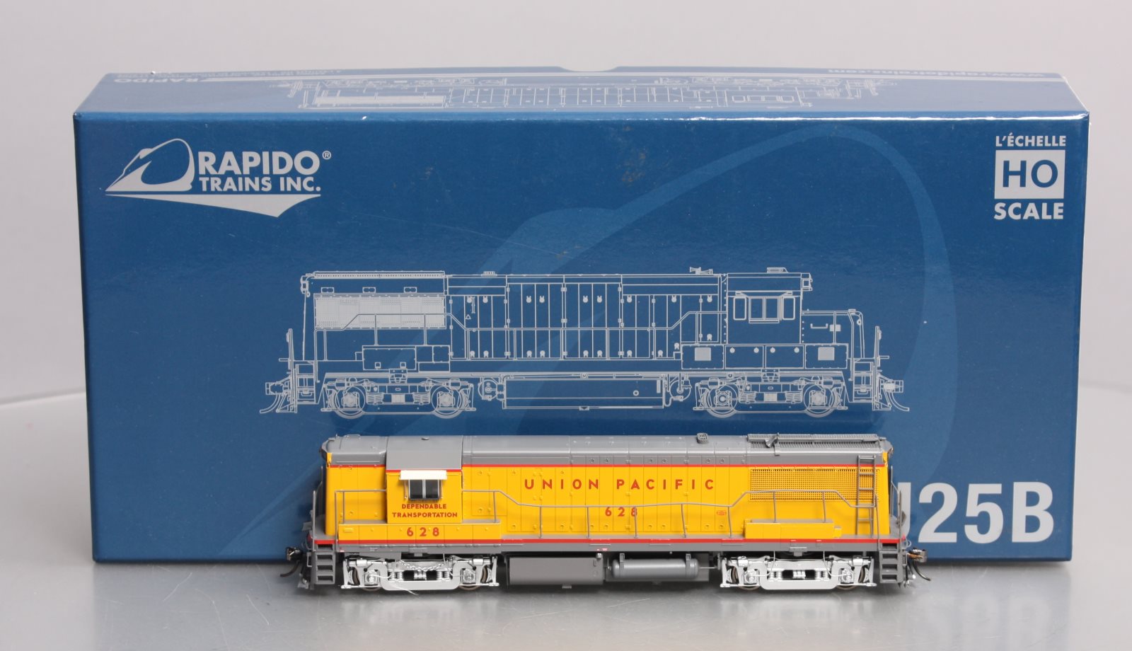 Rapido Trains 35024 HO Union Pacific U25B Diesel Locomotive #628