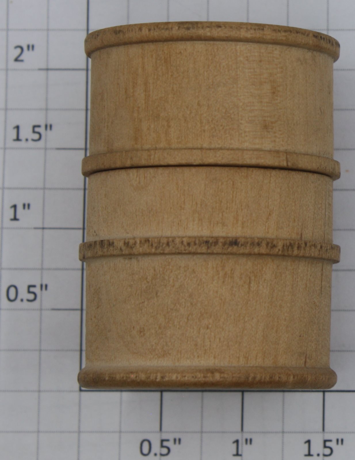 Lionel 209-4 Extra Large 2-Piece Wood Drum Barrel