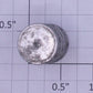 American Flyer PA13A021 S Scale Aluminum Oil Drum 13/16" H x 5/8" OD