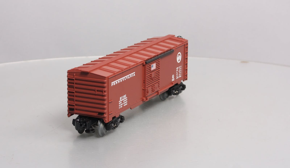 Lionel 6-81195 O Gauge PRR Boxcar - Made in the USA LN/Box