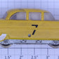 Lionel No. 0068-100 HO Gauge 1961 Yellow #7 Racing Stock Car with Gray Bumpers