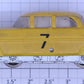 Lionel No. 0068-100 HO Gauge 1961 Yellow #7 Racing Stock Car with Gray Bumpers