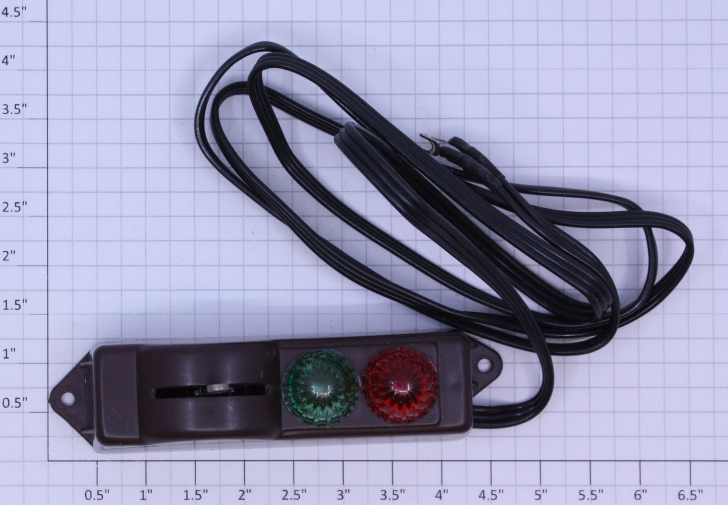 Lionel 5122-2 O Gauge Brown Switch Controller with Wire and Lights