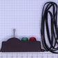 Lionel 5122-2 O Gauge Brown Switch Controller with Wire and Lights