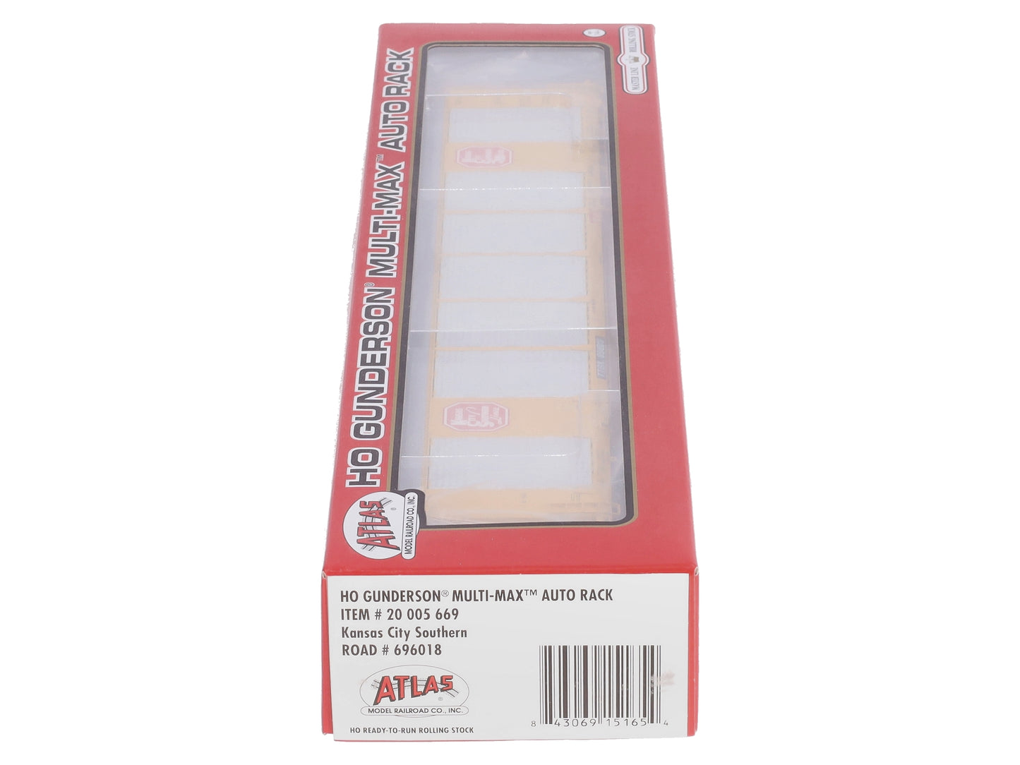 Atlas 20005669 HO Scale Kansas City Southern Auto Rack Car # 696018