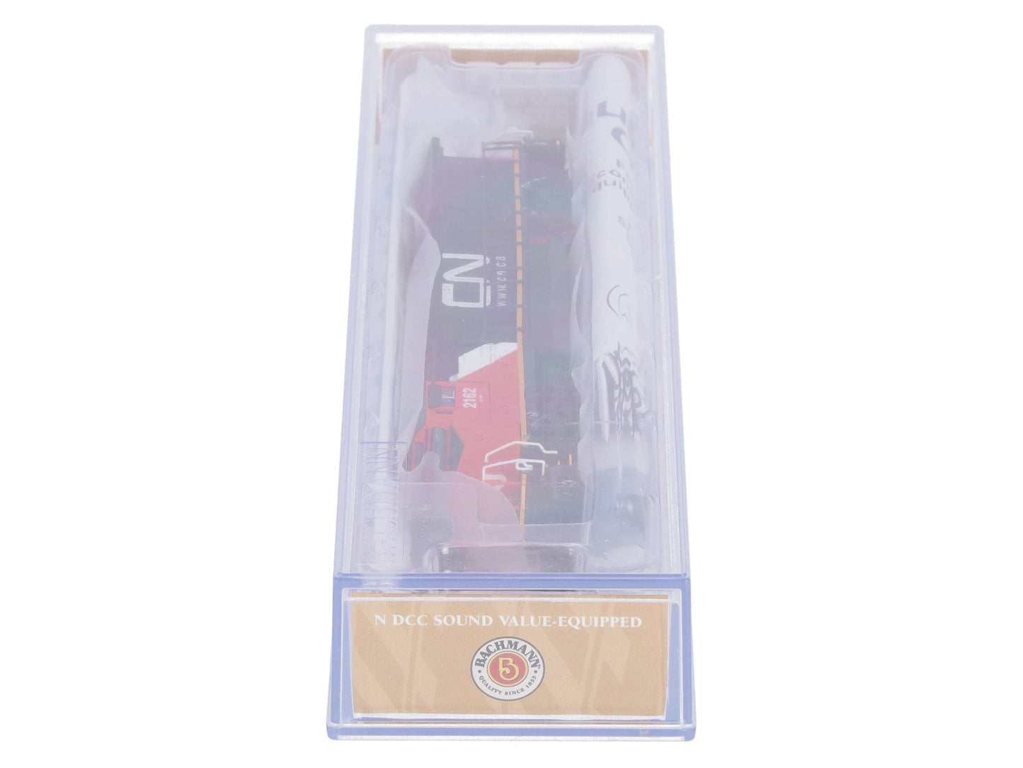Bachmann 67355 N CN GE Dash 8-40CW Diesel Locomotive Sound with DCC #2162