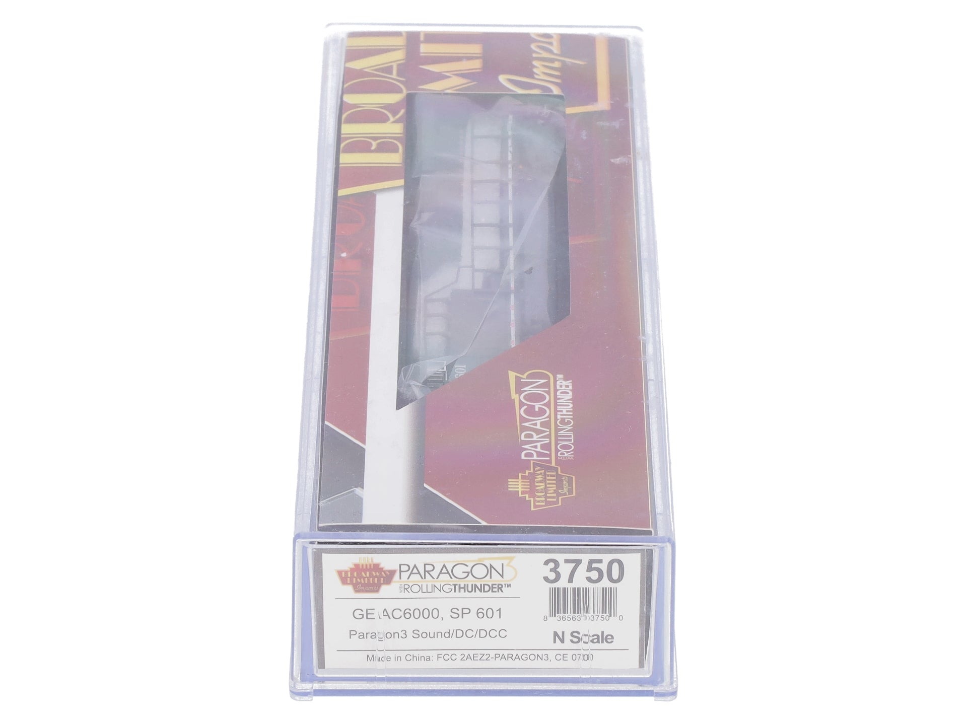 Broadway Limited 3750 N SP GE AC6000 Diesel Loco #601 w/DC/DCC/Paragon3