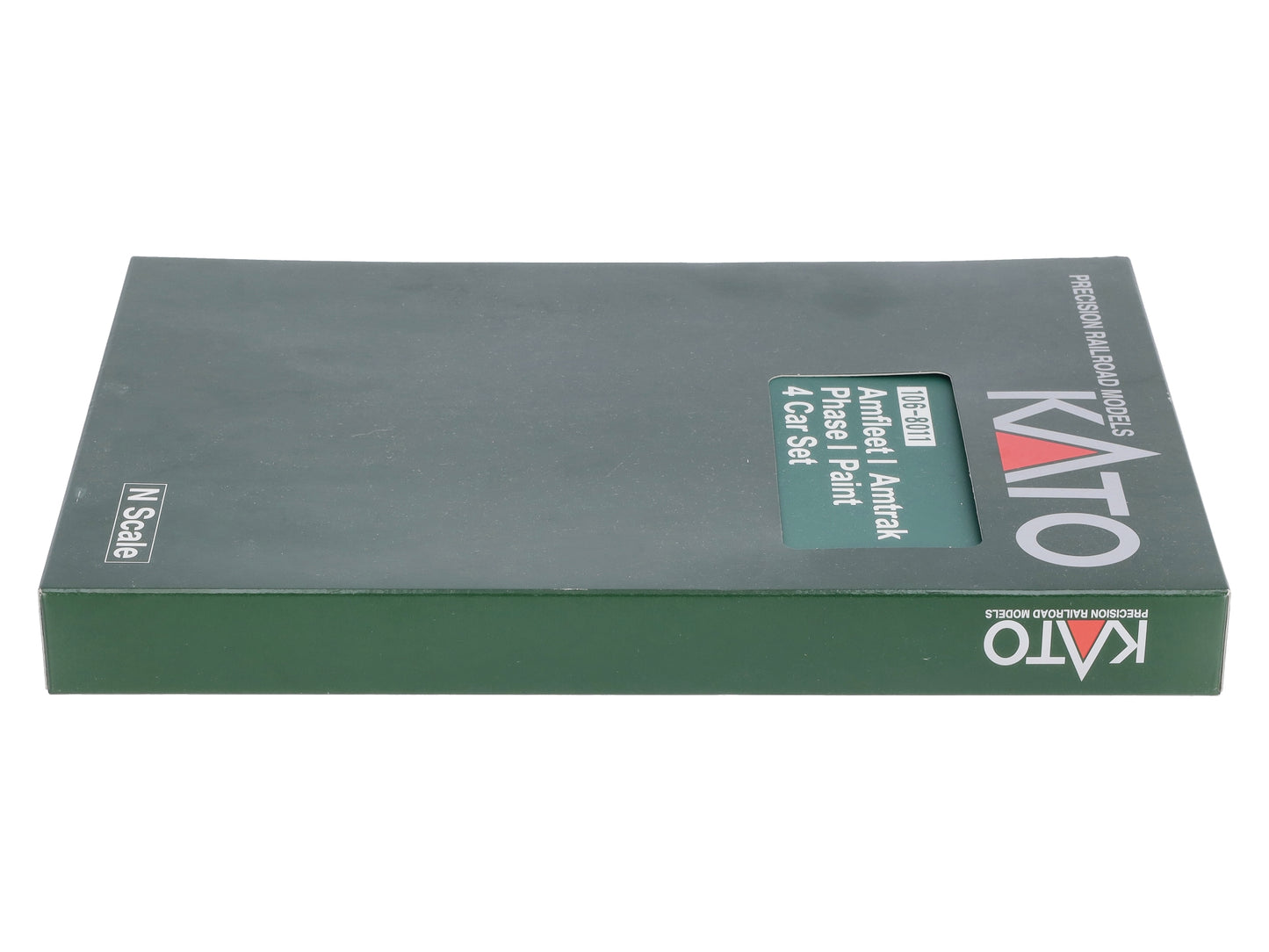 Kato 106-8011 N Amfleet I Phase I Passenger Car Bookcase Set (Set of 4)