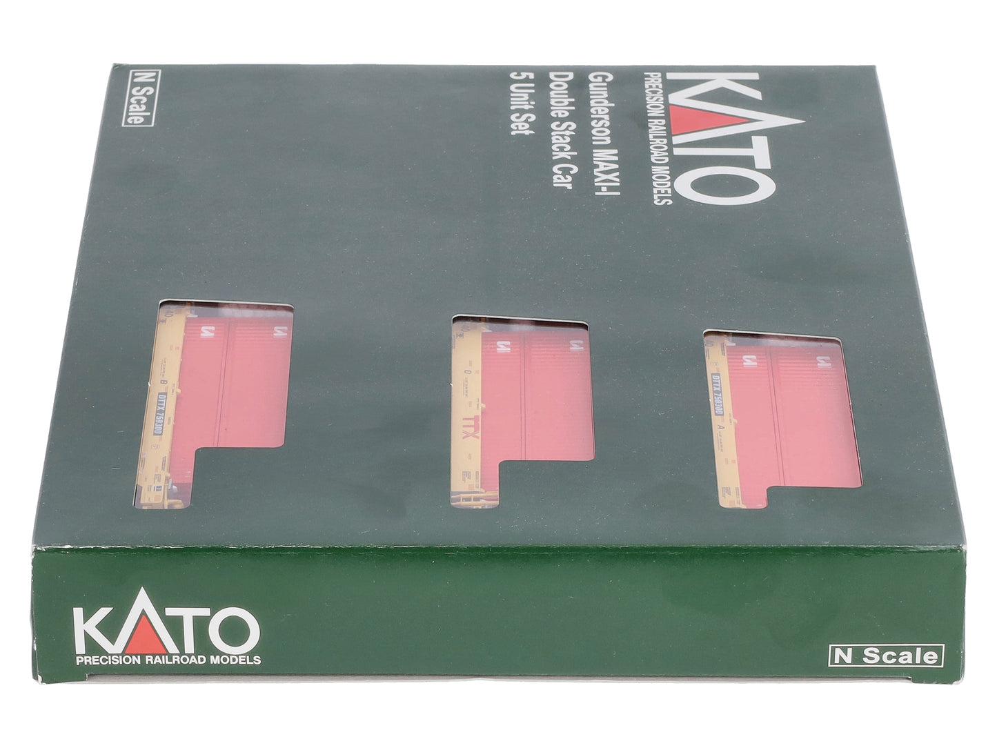 Kato 106-6192 N TTX Gunderson MAXI-I Double Stack Car New Logo #759300