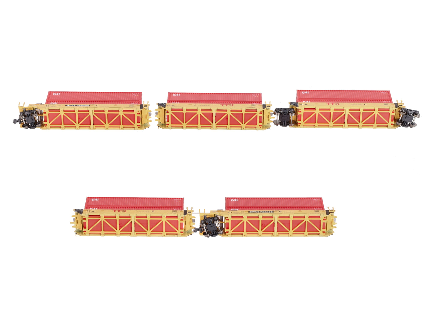 Kato 106-6192 N TTX Gunderson MAXI-I Double Stack Car New Logo #759300