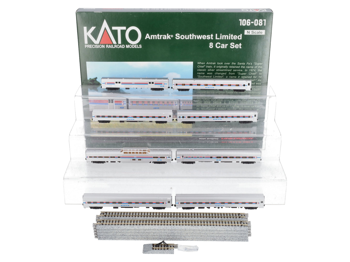 COFFRET DE 3 voitures d'extension KATO N Scale National Railways Period COFFRET DE 3 voitures d'extension KATO N Scale National Railways Period