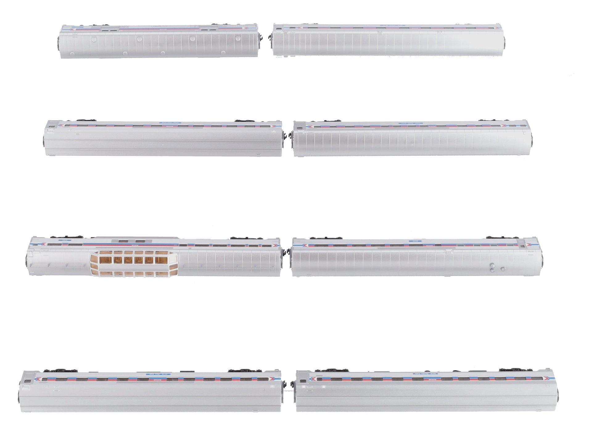 Kato 106-081 N Scale Amtrak Southwest Limited 8-Car Passenger Set
