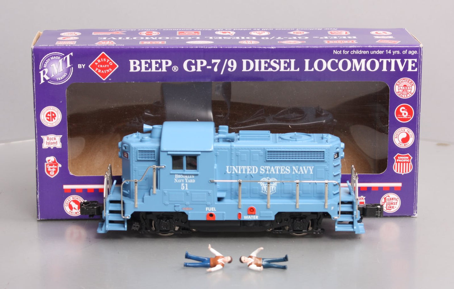RMT 92432-1 O US Navy/Brooklyn BEEP GP7 Diesel Locomotive #51