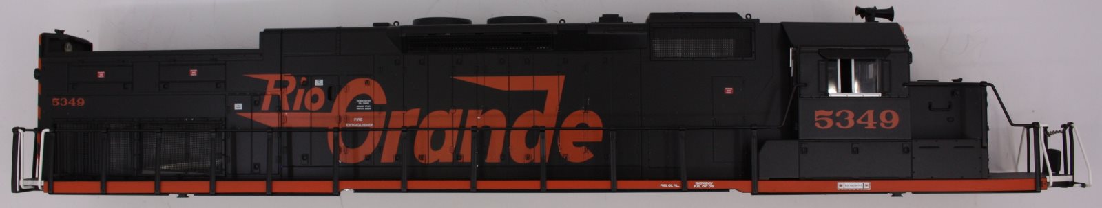 Lionel 28248-2 #5349 SD-40T-2 Rio Grande Shell