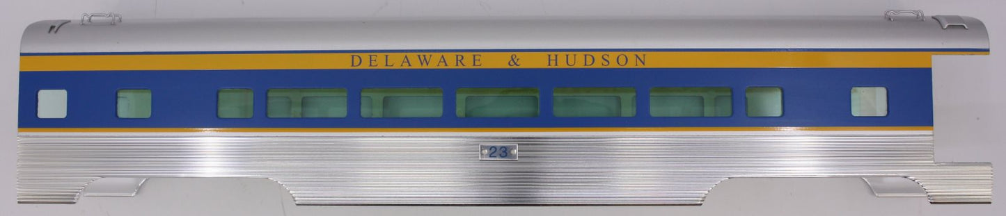 Lionel 15362-7 #23 Delaware & Hudson Aluminum Coach Shell