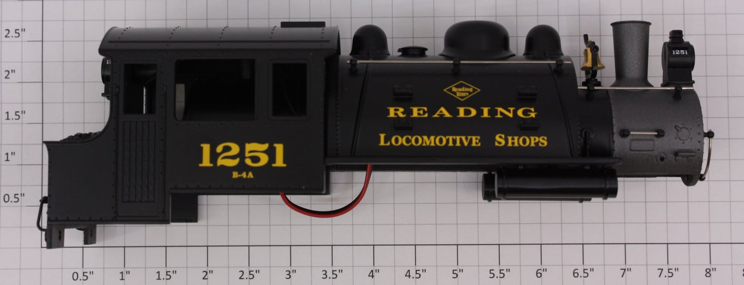 Lionel 28613-2 #1251 Reading Docksider Boiler Shell