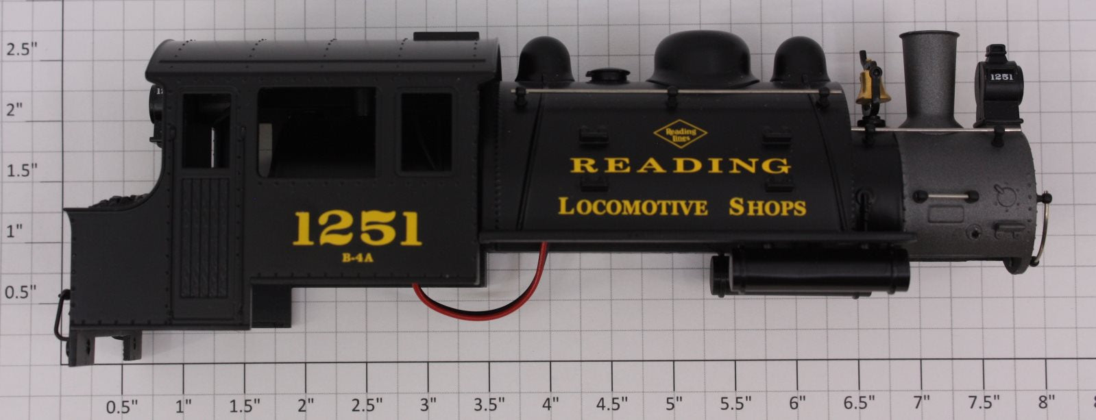 Lionel 28613-2 #1251 Reading Docksider Boiler Shell