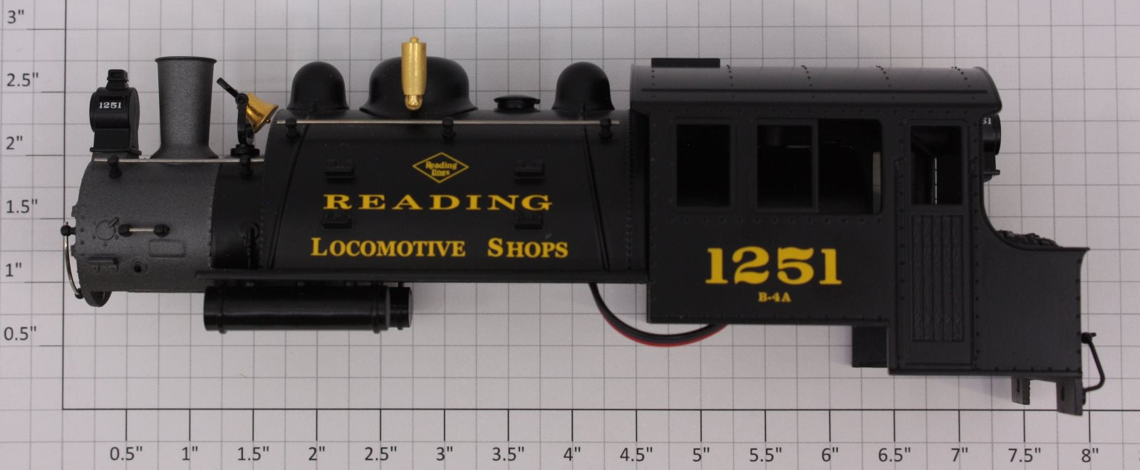 Lionel 28613-2 #1251 Reading Docksider Boiler Shell