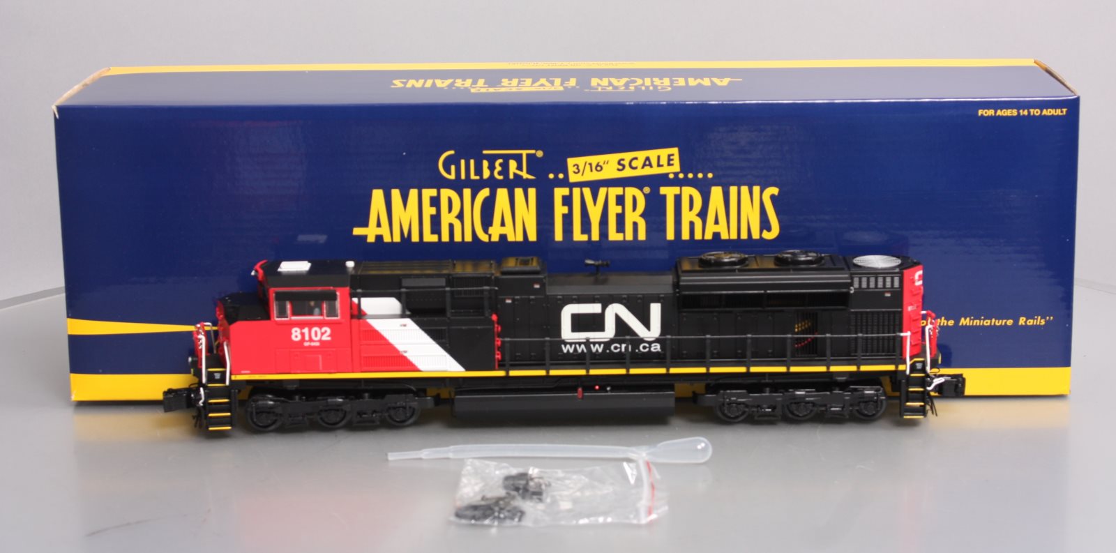 American Flyer 1921072 S CN Legacy SD70ACE Diesel Locomotive #8102