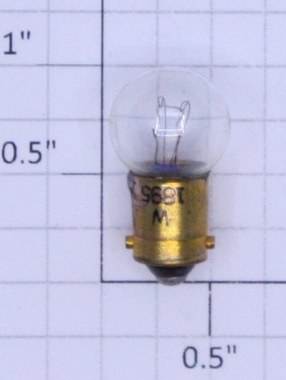 Lionel 1895 12 Volt Bayonet Base Clear Large Globe Light Bulbs (Box of 10)