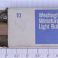Lionel 1895 12 Volt Bayonet Base Clear Large Globe Light Bulbs (Box of 10)