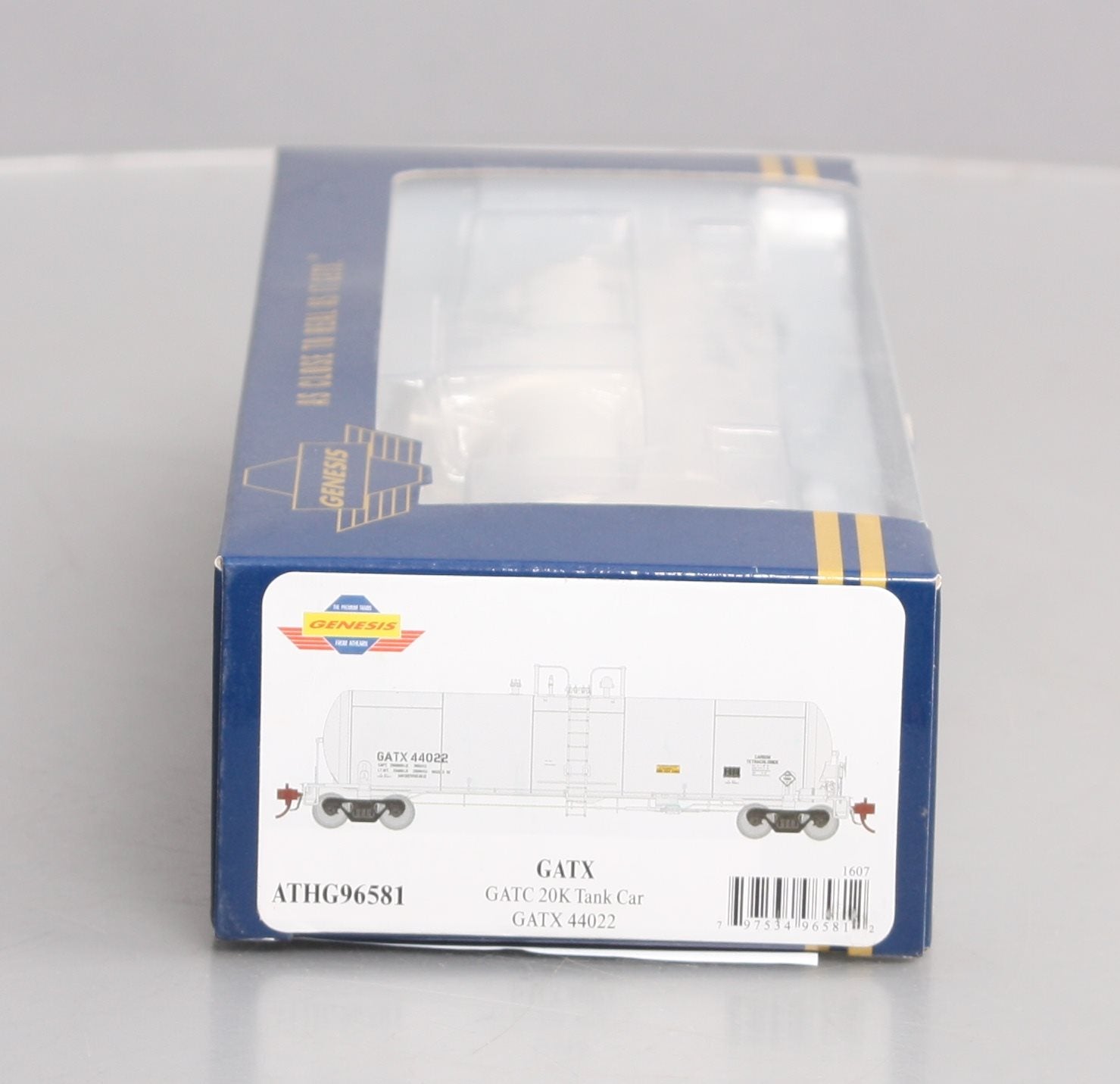 Athearn G96581 HO GATX/White Culture GATC 20,000-Gal Acid Tank #44022