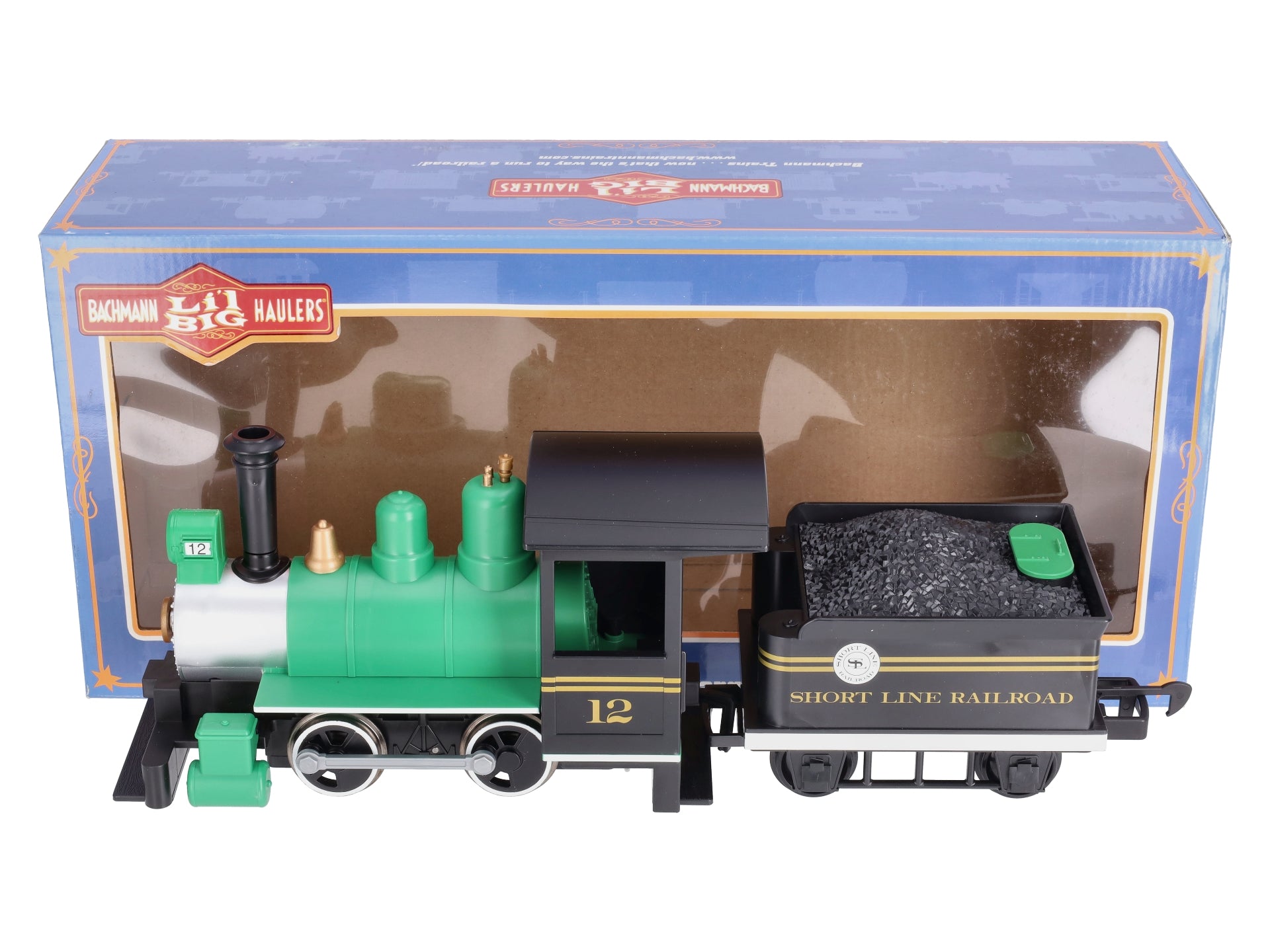Bachmann 91498 G Short Line RR Locomotive with Tender #12