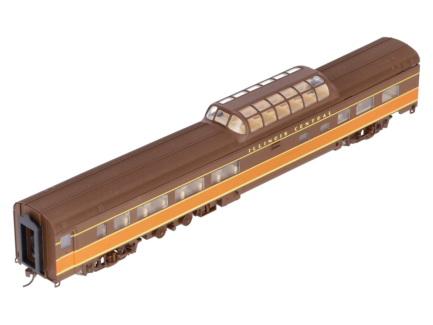 Walthers 932-16482 HO Illinois Central 85' Budd Dome Coach