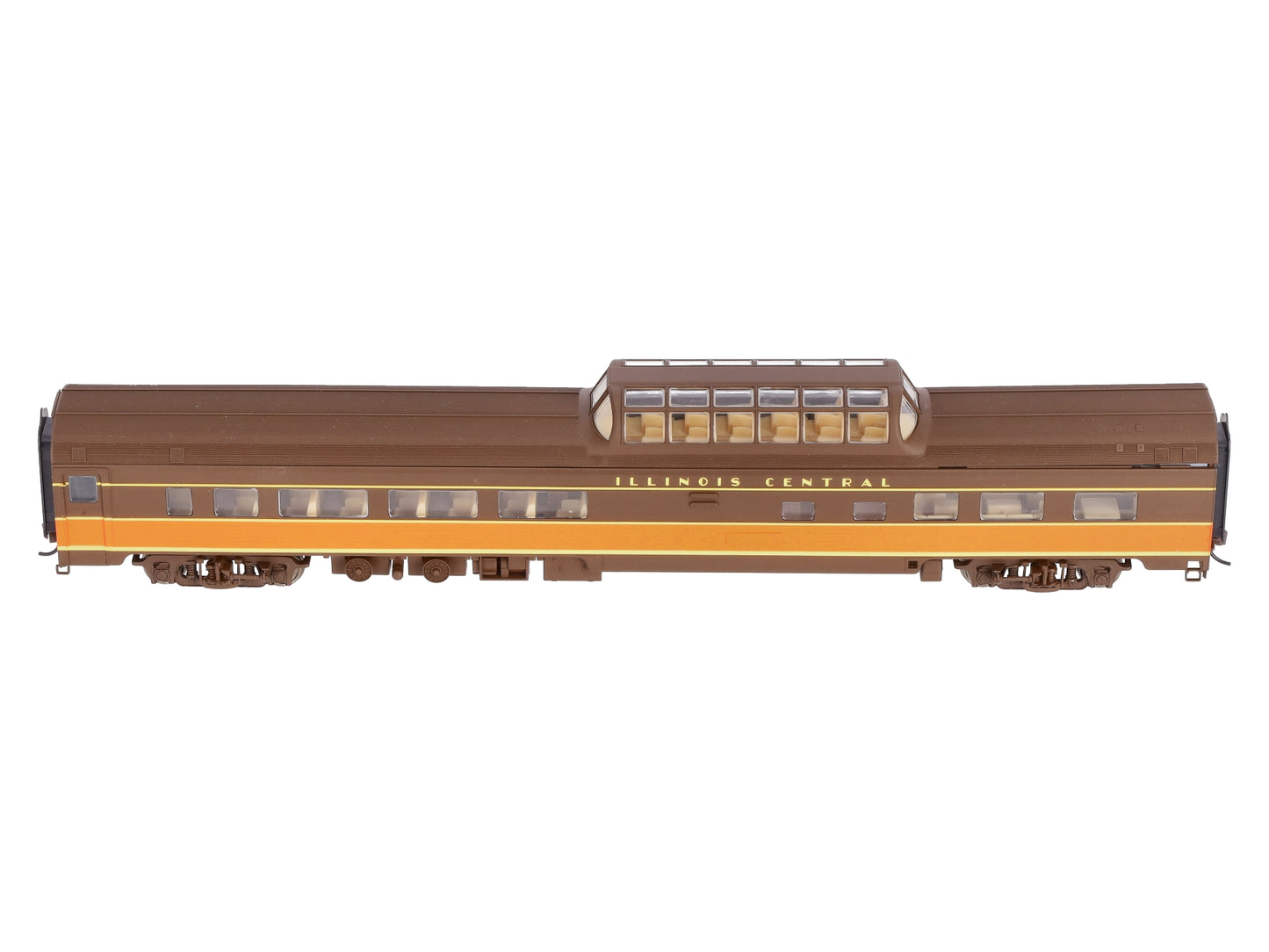 Walthers 932-16482 HO Illinois Central 85' Budd Dome Coach
