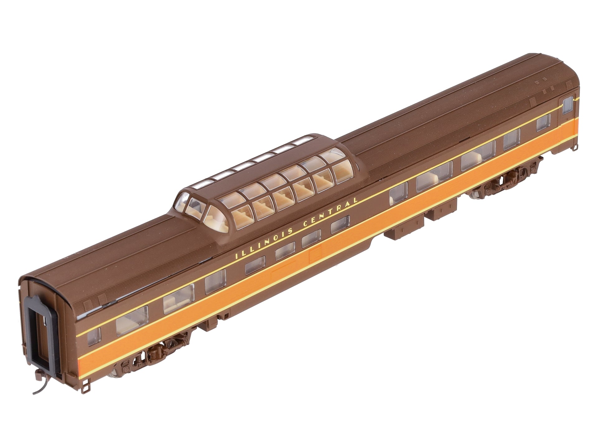 Walthers 932-16482 HO Illinois Central 85' Budd Dome Coach