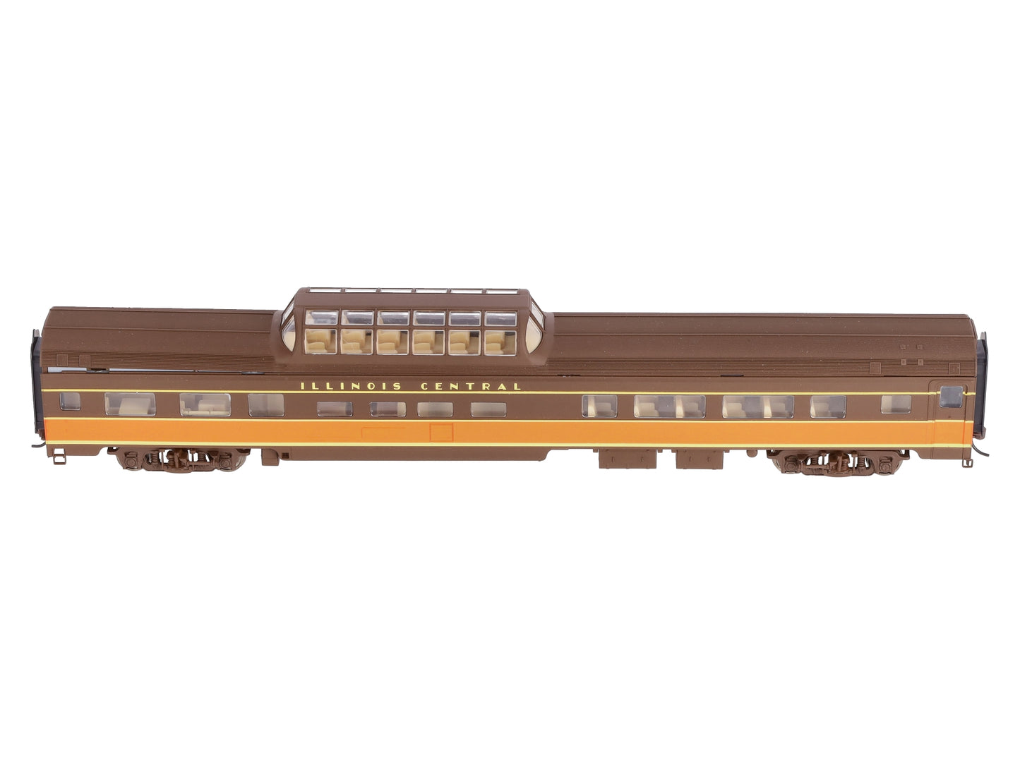 Walthers 932-16482 HO Illinois Central 85' Budd Dome Coach