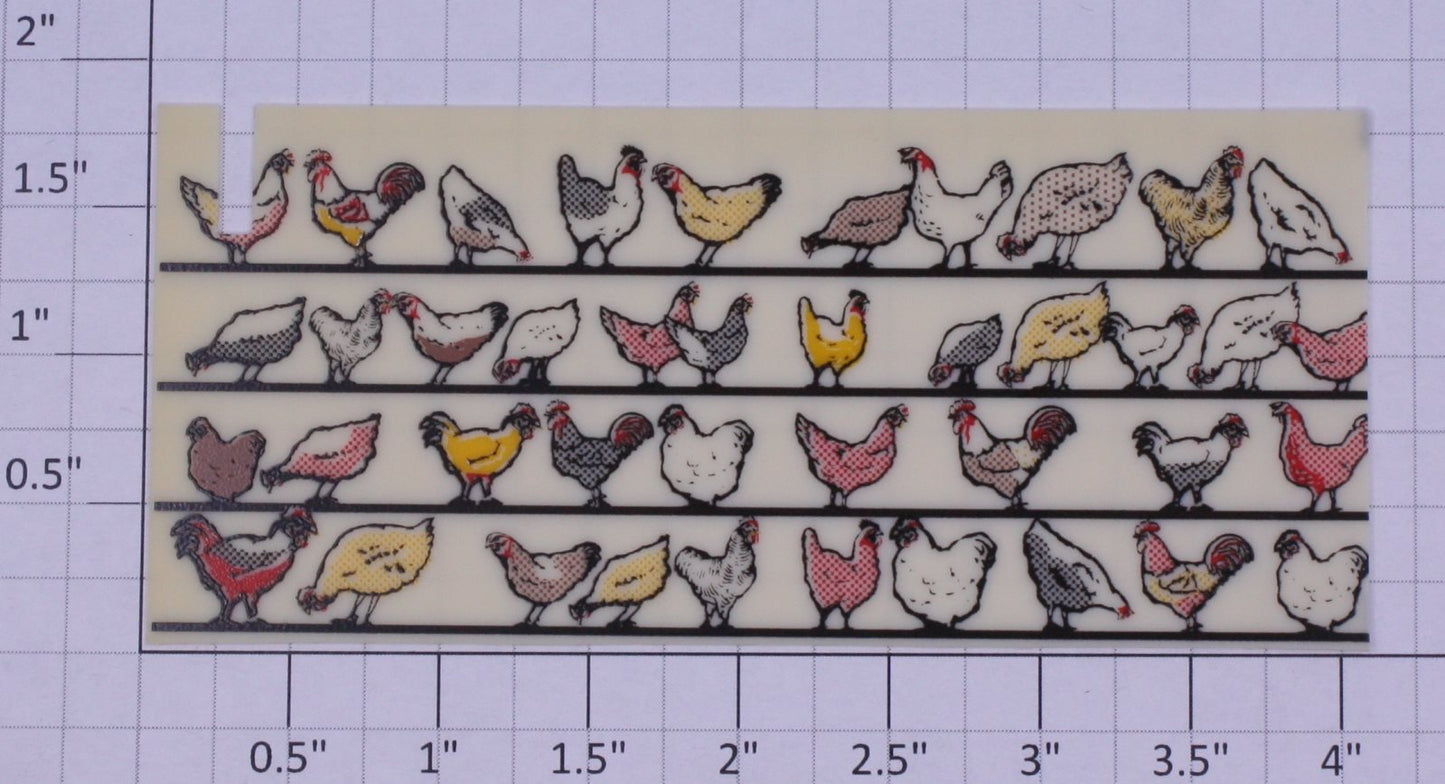 Lionel 6434-7X Figure Plate Poultry Car with Top Left Slot