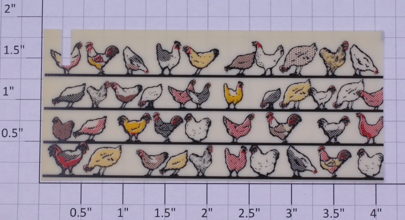 Lionel 6434-7X Figure Plate Poultry Car with Top Left Slot