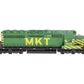 Athearn 98385 HO Missouri Kansas Texas SD40-2 Diesel Loco w/DCC & Sound #633