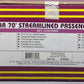 MTH 20-65222 O KCS 70' Streamlined ABS Passenger Car Set (Set of 5)